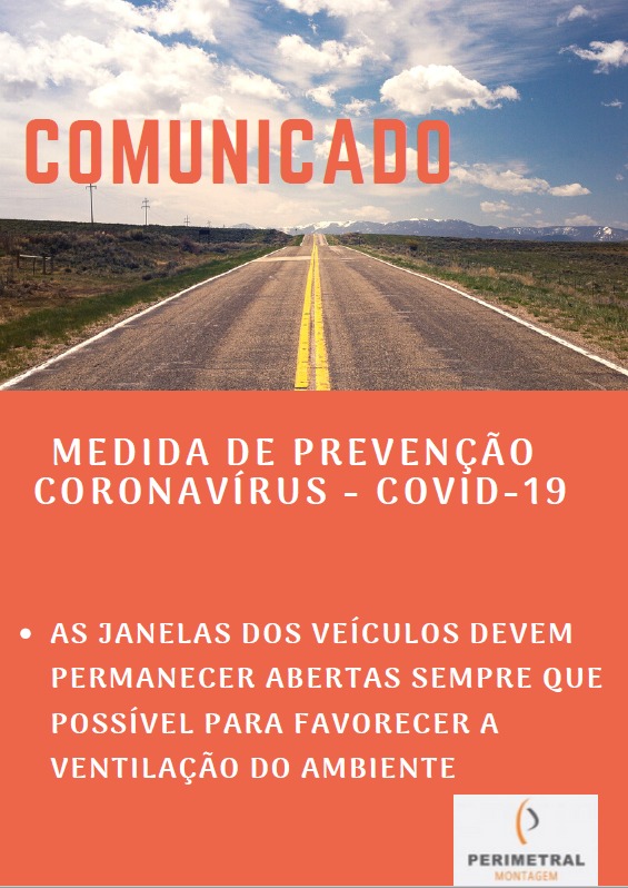 Orientações de Prevenção para o Coronavírus